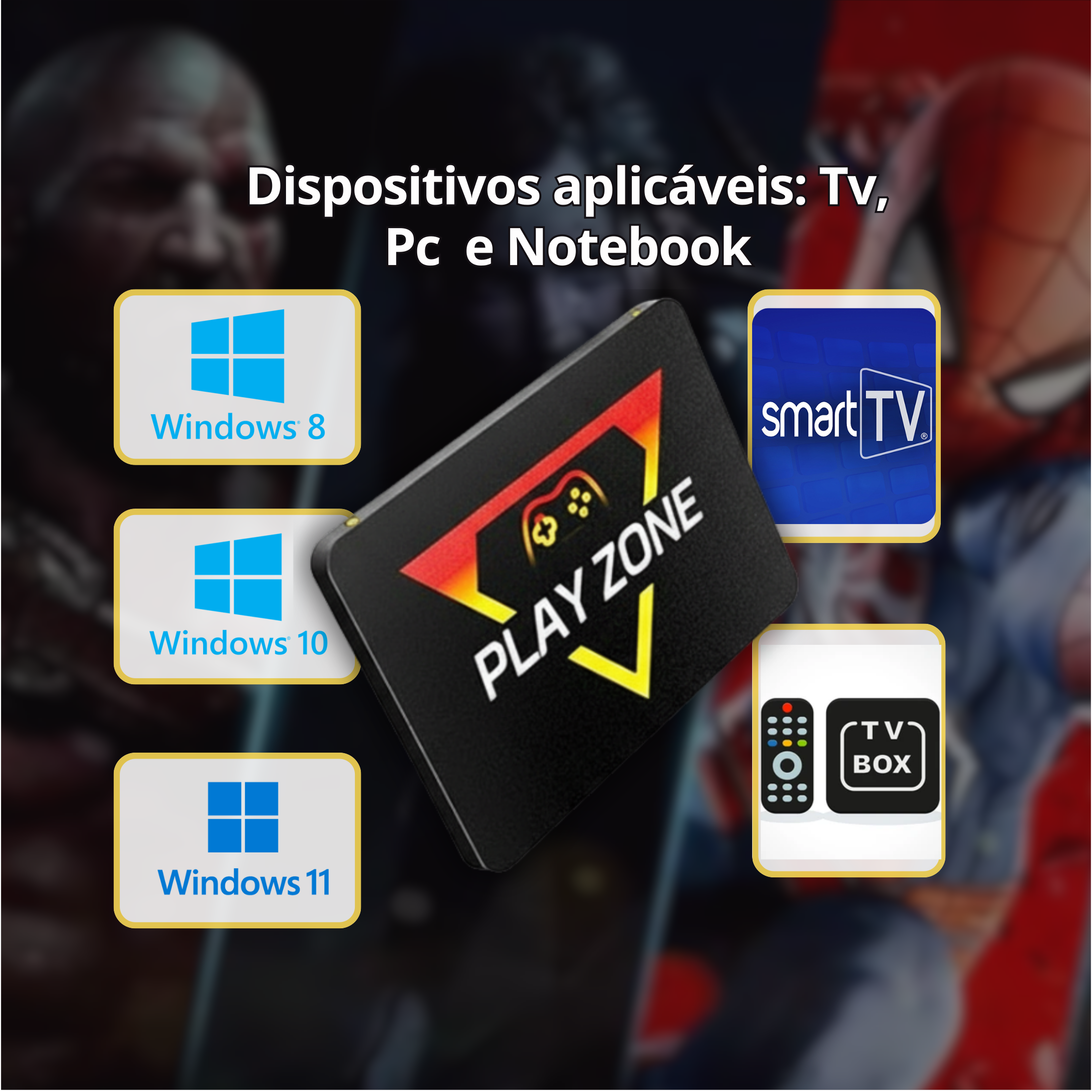 PlayZone - Vista Principal